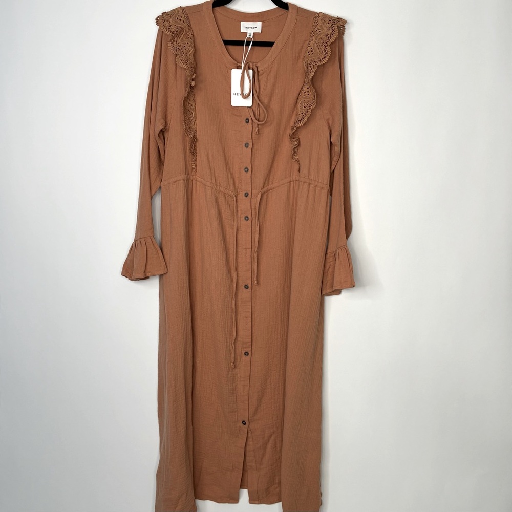 NWT HAYSON cotton gauze dress size M #0031
